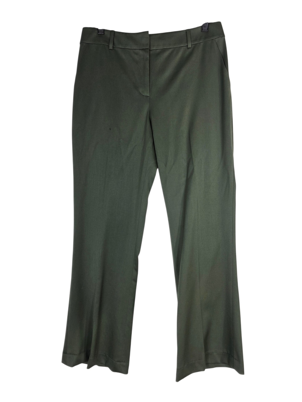 St. John Olive Green Tailored Trousers